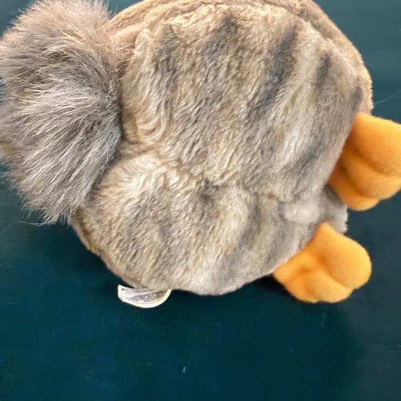 Tiger Electronics Furby Buddies "Done Sleep" Plush Doll Gray 1999 4.5 in Tag - Picture 6 of 9